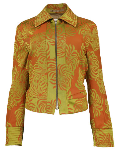 Dries van noten - jacquard, zip