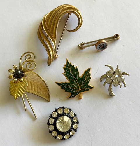 Vintage brooch joblot bundle - brooch,