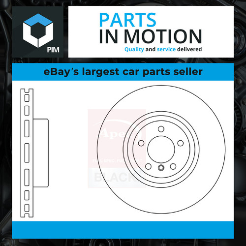 Brake disc single vented fits - brake,