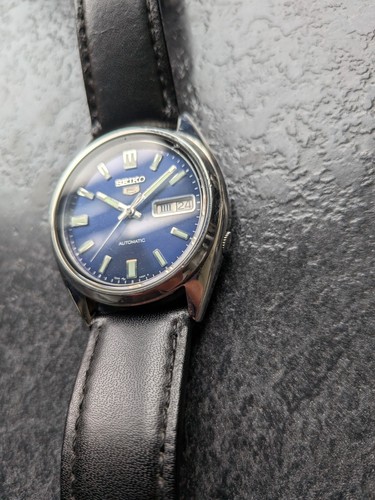 Seiko blue burst dial - seiko,