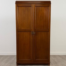 Antique 20th Century Fine Quality Fitted Wardrobe In Mahogany ( REF AF-4548 )