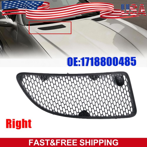 Hood vent grille cover - hood,