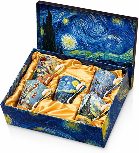 Van gogh bone china set - van,