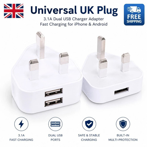 Pin usb wall - uk,