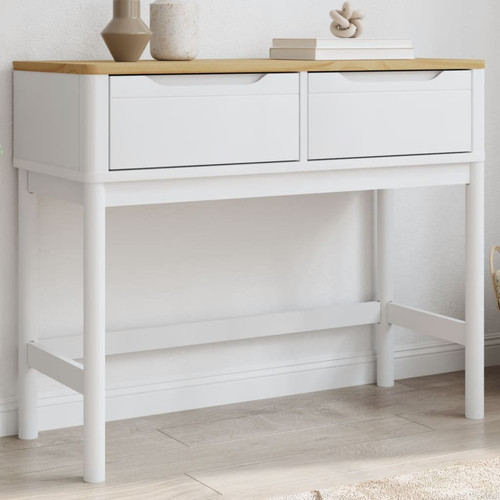 Console table white - console, pine