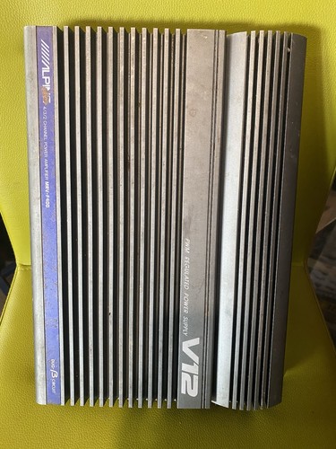 Alpine v12 amplifier for car - alpine,