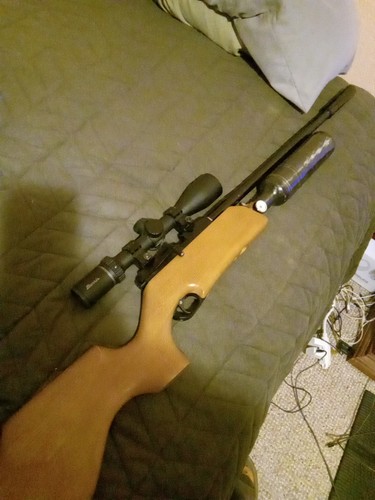 M16a with 4x14 burris - 4x14,