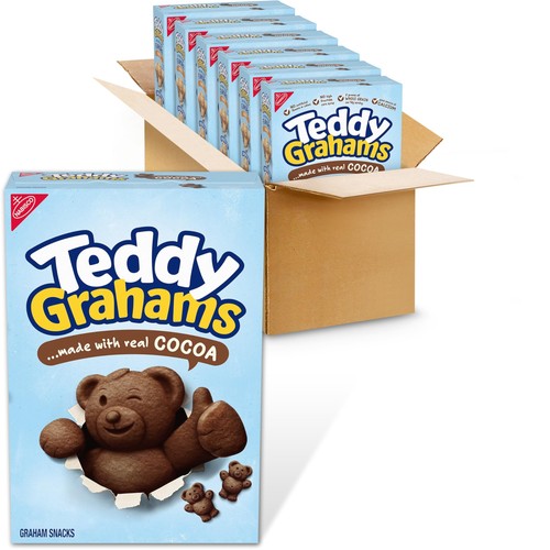Teddy grahams chocolate graham - chocolate,