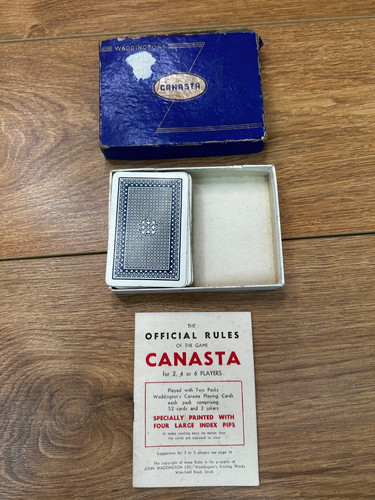 Vintage waddingtons canasta - waddingtons, 2