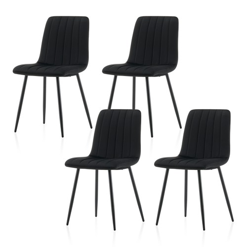 Velvet dining chairs metal - velvet,