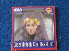 STAR WARS QUEEN AMIDALA Walkers Crisp Collectors Card 1999