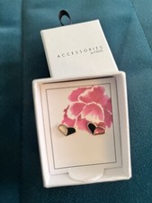 Gold Heart Shaped Earrings by