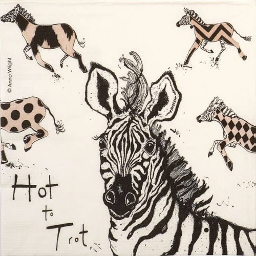 Hot trot zebras - hot,