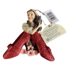 Jim Shore Wizard of Oz  (Hanging Ornament) Dorothy Toto Ruby Slippers Boxed