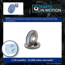 2x Brake Discs Pair Vented