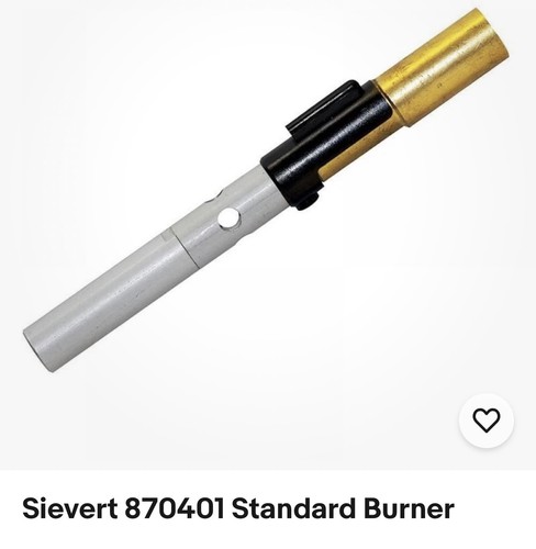 Sievert 870401 standard burner - sievert,
