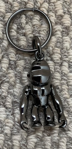 Kipling metal pewter robot - kipling,