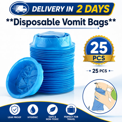 25pcs disposable vomit bags - disposable,