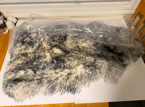 Sheepskin rug from - rug,