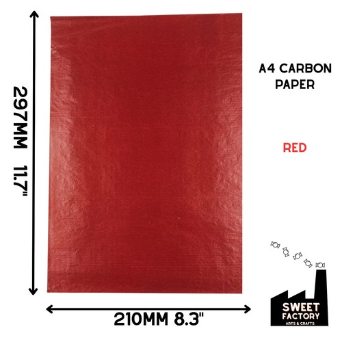 Carbon paper red copying - paper,