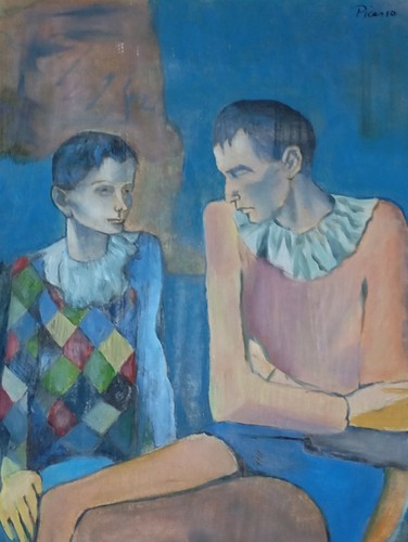 Pablo picasso drawing paper - drawing, on