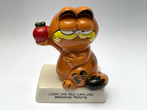 Garfield ceramic brownie - garfield,