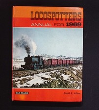 Locospotters Annual for 1969 – Cecil J. Allen – Ian Allan – Illustrated Railway