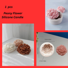Candle moulds silicone roses - candle,