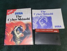 The Cyber Shinobi - Sega Master System Boxed With Manual Pal