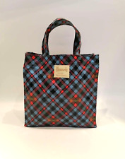 Harrods Scottish check  patten Tote bag   new