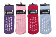 1-4PAIRS Super Comfy Warm Non-Slip Ladies Lounge Gripper Slipper Socks Thermal