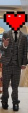 Kids Next Grey Bold Check 3