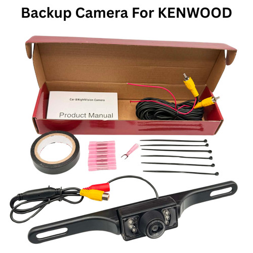 Rear view backup plate camera - rear,