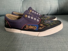 Mens Custom Hand Painted Iron Maiden Pumps Size 9