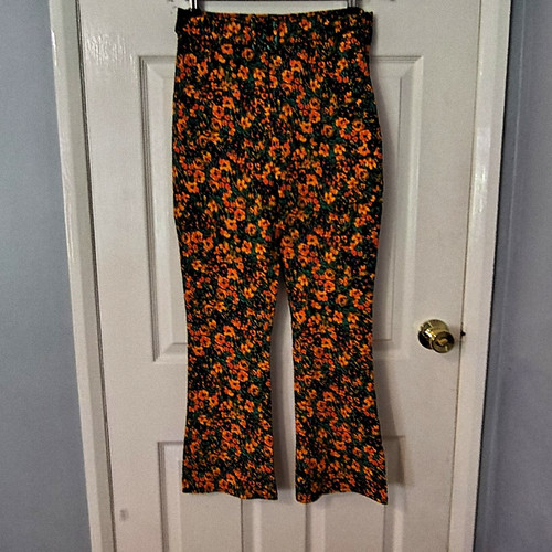 Orange yellow floral - yellow,