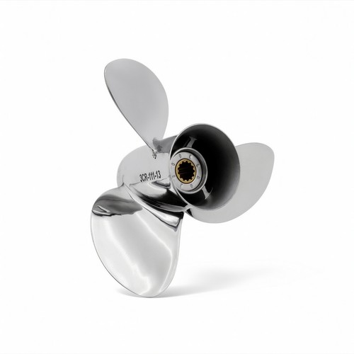 Outboard propeller polished - propeller,