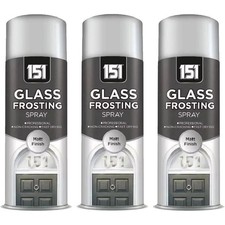 3x 151 Glass Frosting Spray