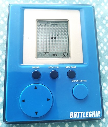 Electronic battleship handheld - electronic,