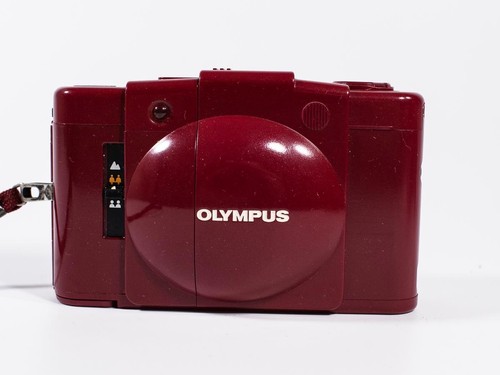 Red olympus compact film - olympus, xa