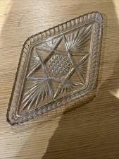 Vintage Bagley pressed glass