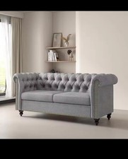 Large seater chesterfield - seater,