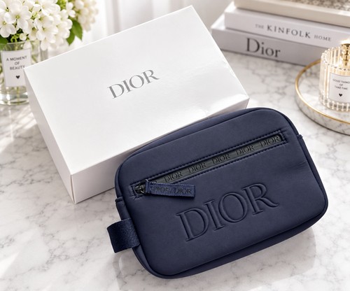 Dior navy blue toiletry - toiletry, wash