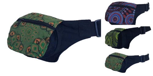 Multi pocket bright printed - pocket,