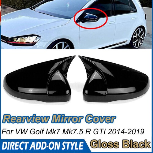 Pair wing mirror cover caps - pair,