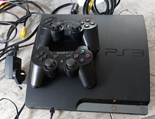 Sony playstation slim black - slim,