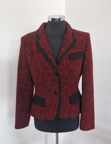 Bennett red black tweed - l.k.,