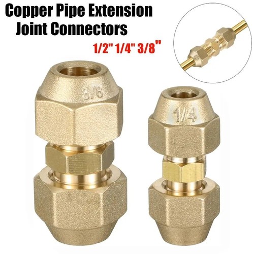 With flare nuts copper - with,