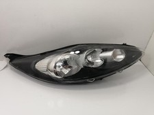 FORD FIESTA MK7 DRIVER RIGHT HEADLIGHT HEADLAMP HALOGEN W/ BLACK LENS 2008-2013
