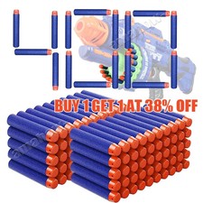 50-400PCS Bullets for Nerf-7.2cm Refill Foam Darts for X Shot Elite 2.0 NEW