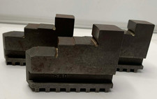 VINTAGE 3 jaw lathe chuck jaws